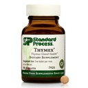Standard Process Inc. Thymex - hele fødevarekolesterol, Thymus supplement og immunsupporttilskud med C-vitamin, magnesiumcitrat og calciumlactat - Gluten Free - 90 tabletter