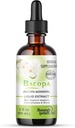 Bacopa Drops - Forbedrer hukommelse koncentrering, Focus - Bacopa Monnieri ekstrakt af 124; Brain Supplement Memory Supplement Cognitive Enhancement Measure 124; Herbal Remedy 2.0 fl oz - WellnessHerbs Skibe fra USA.