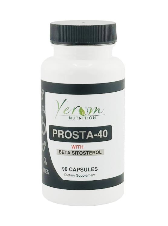 Prosta- 40 med Beta sitosterol - understøtter Prostata sundhed - fremmer sund urinfunktion - 90 kapsler