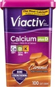Viactiv Calcium Plus D-vitamin tillæg bløde tygger, karamel, 100 Tæl