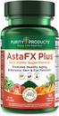 Renhed Produkter AstaFX Plus - Astaxanthin Super Formel - 30 dages forsyning fra Understøtter Endurance - fremmer sund hud - Understøtter Visual Health - op til 6.000 gange mere kraftfuld end C-vitamin