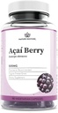Nature Restore Organic Acai Berry Supplement, Fryse Tørret, 90 Acai Berry Kapsler, Ikke GMO, Gluten Free, Vegan