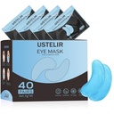 Under Eye Patches, 40 Par Eye Mask for mørke cirkler, Puffy Eyes, Undereye Tasker, Rynker, Eye Maske Patches med hyaluronsyre, Eye Treatment Hudpleje for mænd & kvinder Gave