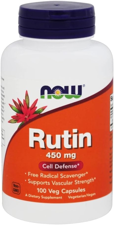 Nu fødevarer Rutin 450 mg - 100 Veg kapsler