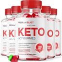 rize labs - Premium Blast Keto ACV Gummies for Weight Loss, Advanced Formel, Apple Cider Vinitor for Weight Management, Maximum Strength (300 Gummies) (pakke med 5)