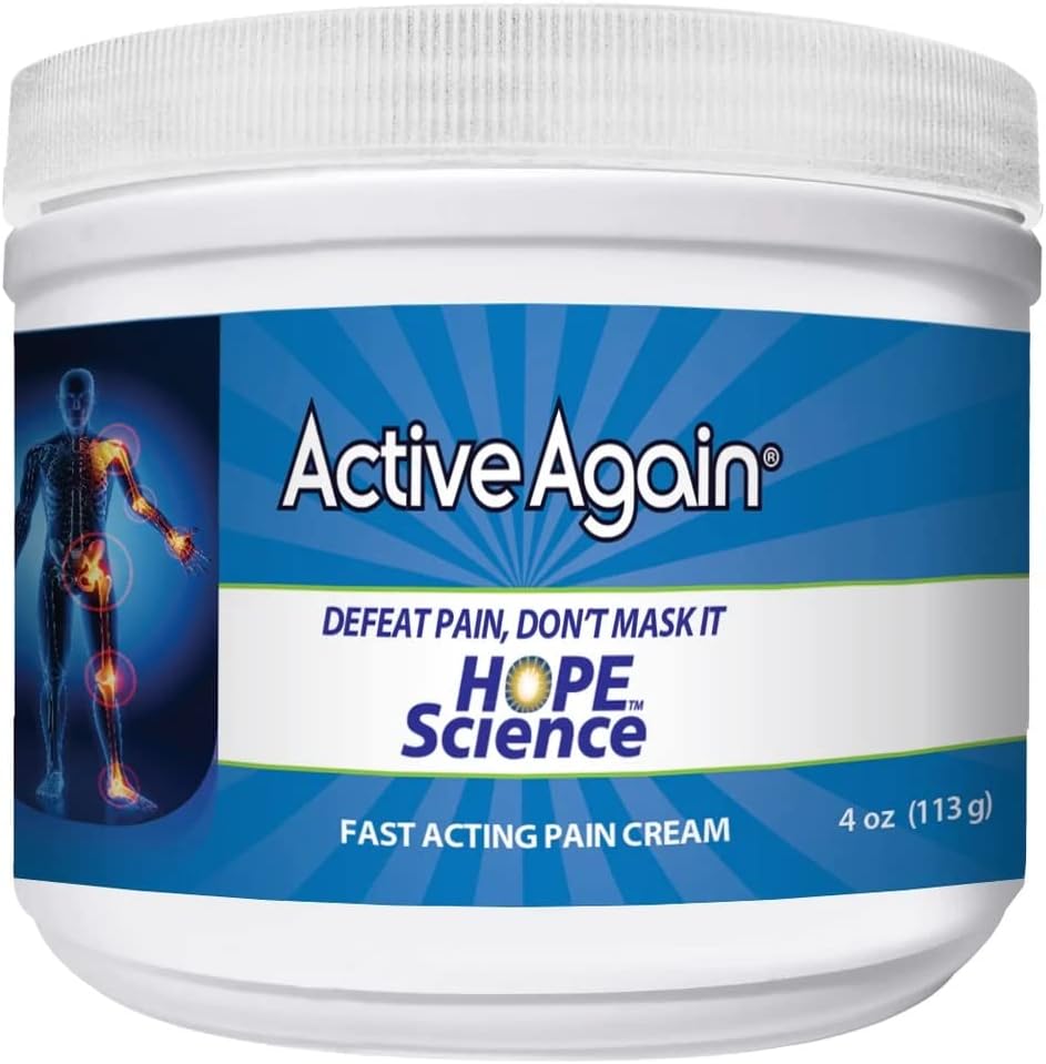 AKTIV AGRANIEN Joint & Muscle Cream, 4oz124; Klinisk proven for fælles sundhed og mobilitet, Muscle, Back, Knæ, Shoulder osv 124; Langtidsresultater; Doctor Godkendte 124; Made in USA