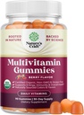 USDA Organic Multivitamin for kvinder og mænd - Vegansk Organic Multivitamin for mænd Gummies med zink & B Complex Vitaminer til forbedret energi Immunitet & daglig wellness - Vegan og non-GMO (1 måned)