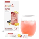 Munchkin ® Milkmakers ® Amning Drink Mix Supplement med B Vitaminer / Collagen / Fenugreek & Milk Thistle for Amning Moms, Berry Lemonade, 14 Greve