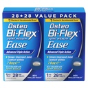 Osteo Bi- Flex Ease Advanced Triple Action med D-vitamin fælles kosttilskud, Mini- tabletter, 28 Greve, pakke med 2