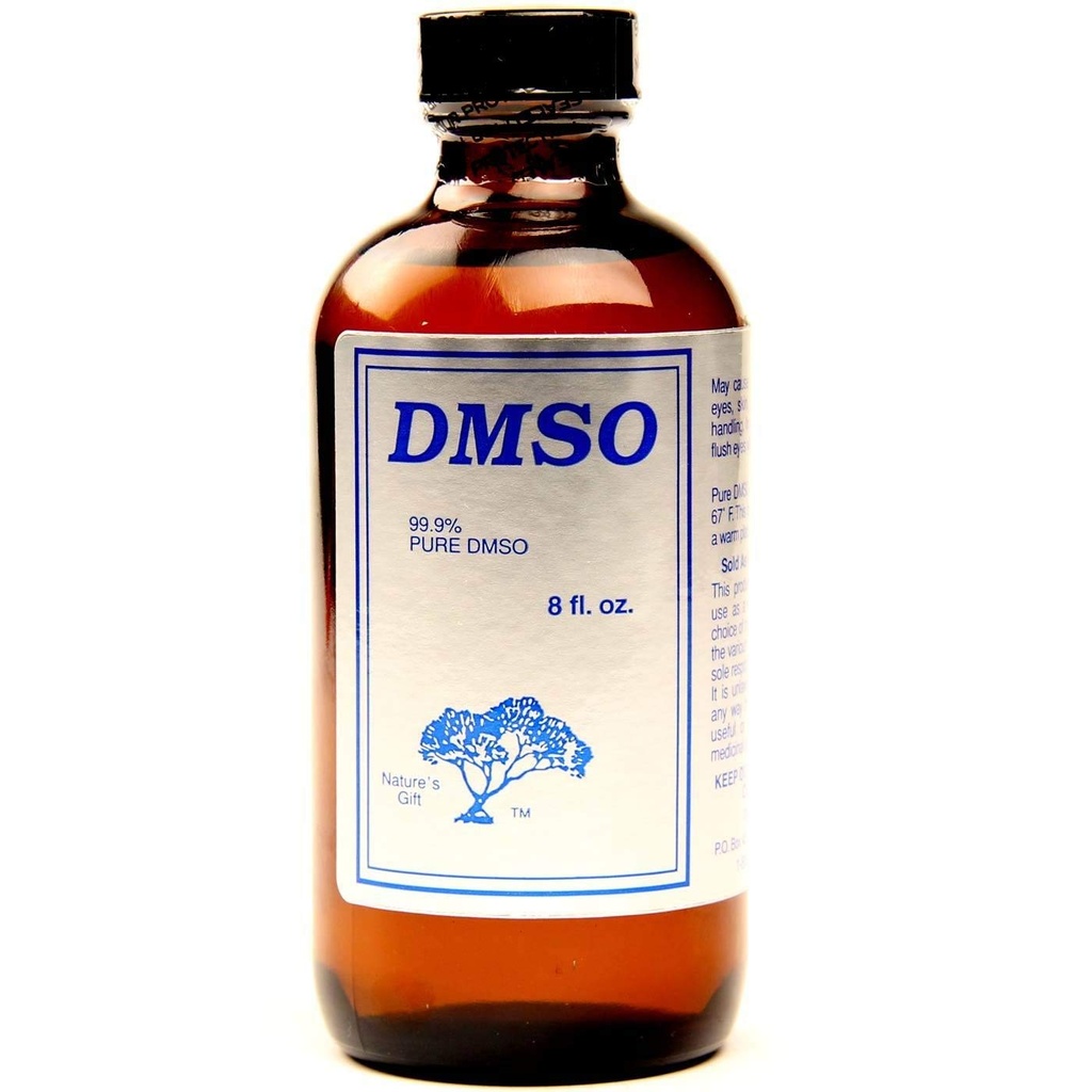 Naturens gave 99,9% DMSO Liquid - glasflaske 8 Fl Oz