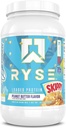 RYSE Indlæst protein pulver - Skippy Peanut Butter - 25g Whey Protein Isolere & Koncentrat med Prebiotic Fiber & MCT 'er - Lav Carb, Lavsukker, Digitalt-Friendly - 27 Servere / 2 LB Tub