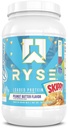 RYSE Indlæst protein pulver - Skippy Peanut Butter - 25g Whey Protein Isolere & Koncentrat med Prebiotic Fiber & MCT 'er - Lav Carb, Lavsukker, Digitalt-Friendly - 27 Servere / 2 LB Tub