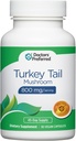 DOCTORS 'PRÆFERREED Turkey Tail Mushroom Supplement - 800 MG / Servering, 90 Veganske kapsler