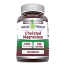 Amazing Formulas Chelated Magnesium Supplement Note 124; 250 Mg