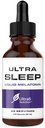 Ultra6 Nutrition Melatonin Drops med Valerian Root - flydende Melatonin Sovetilskud med 5 HTP & Passion Flower - En flydende dvalehjælp styrke Blend for voksne