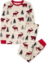 The Children 's Place Family Matching, Jul og Holiday Pajama sæt, Cotton