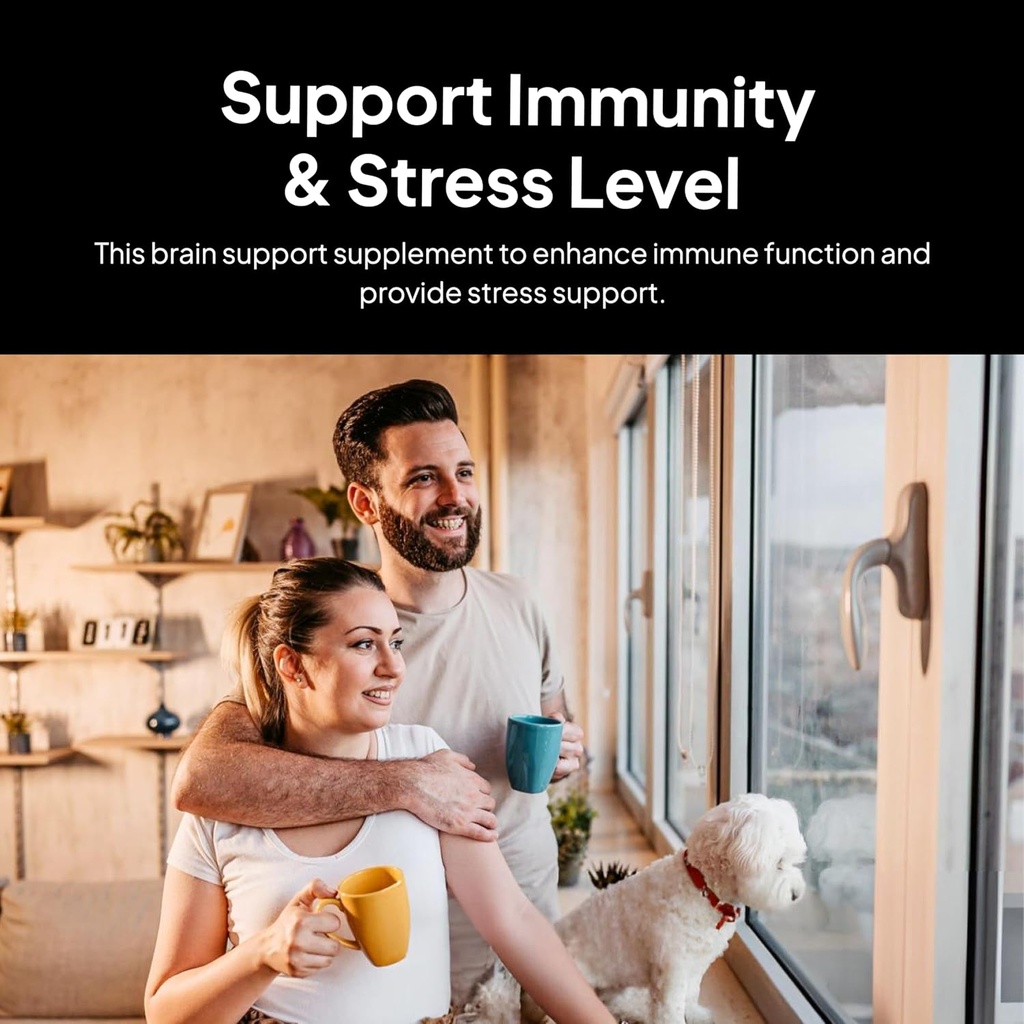 Doctor Morse 's Brain & Nervesystemsupport - Support Immunity & Stress Level - Naturopath Formuleret Nootrope Supplement - Ginkgo Leaf, Gotu Kola, Astragalus Root & Slagtere Broom - 90 kapsler
