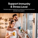 Doctor Morse 's Brain & Nervesystemsupport - Support Immunity & Stress Level - Naturopath Formuleret Nootrope Supplement - Ginkgo Leaf, Gotu Kola, Astragalus Root & Slagtere Broom - 90 kapsler