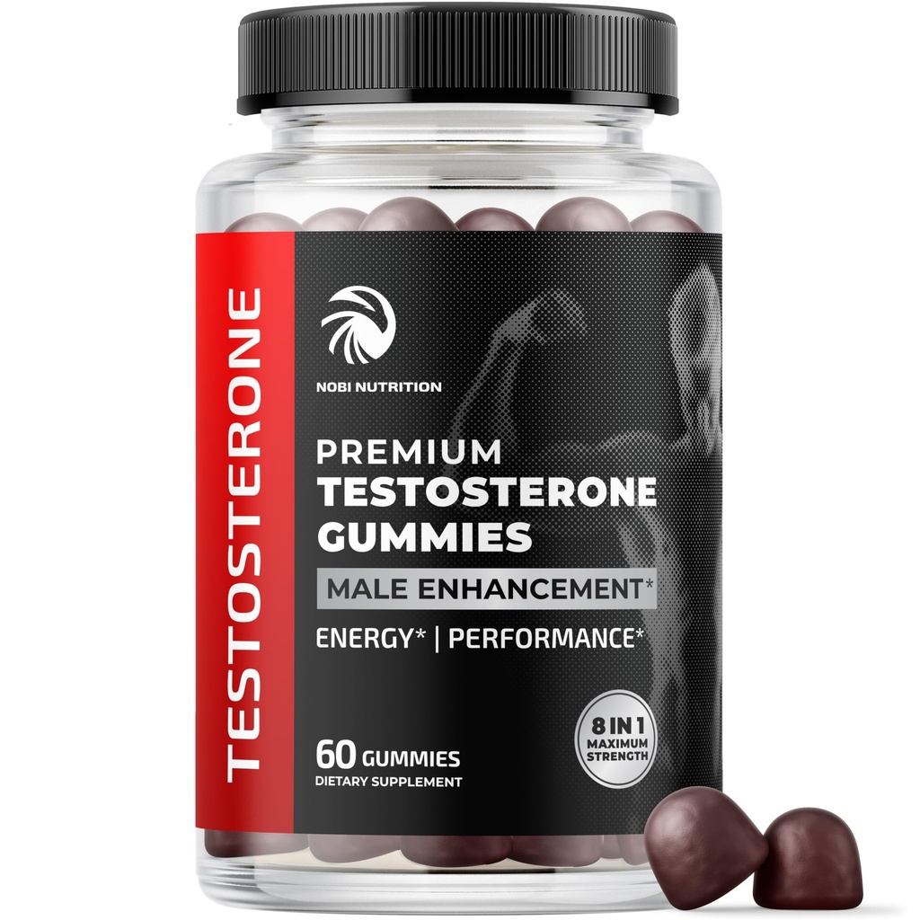 Testosteron supplement for mænd for muskelvækst, Stamina & Performance Medical 124; Testosteron Booster Muskelbuilder for mænd 124; Test Boost Max med Tongat Ali Medical 124; Test Booster & Male Enhancement Medical 124; 60 Gummies