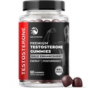 Testosteron supplement for mænd for muskelvækst, Stamina & Performance Medical 124; Testosteron Booster Muskelbuilder for mænd 124; Test Boost Max med Tongat Ali Medical 124; Test Booster & Male Enhancement Medical 124; 60 Gummies
