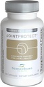 JointProtect - Advanced Joint Support with Glucosamine Sulfate, Boswellia (30% AKBA), Longvida Curcumin, FruiteX- B, og C-vitamin - Comfort, Fleksibilitet & Cartiage Health - 120 kapsler
