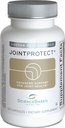 JointProtect - Advanced Joint Support with Glucosamine Sulfate, Boswellia (30% AKBA), Longvida Curcumin, FruiteX- B, og C-vitamin - Comfort, Fleksibilitet & Cartiage Health - 120 kapsler