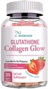 Generisk Nature Glow Glutathione Collagen Glow Strawberry Flavor, 60 Organic Chewable Gummies
