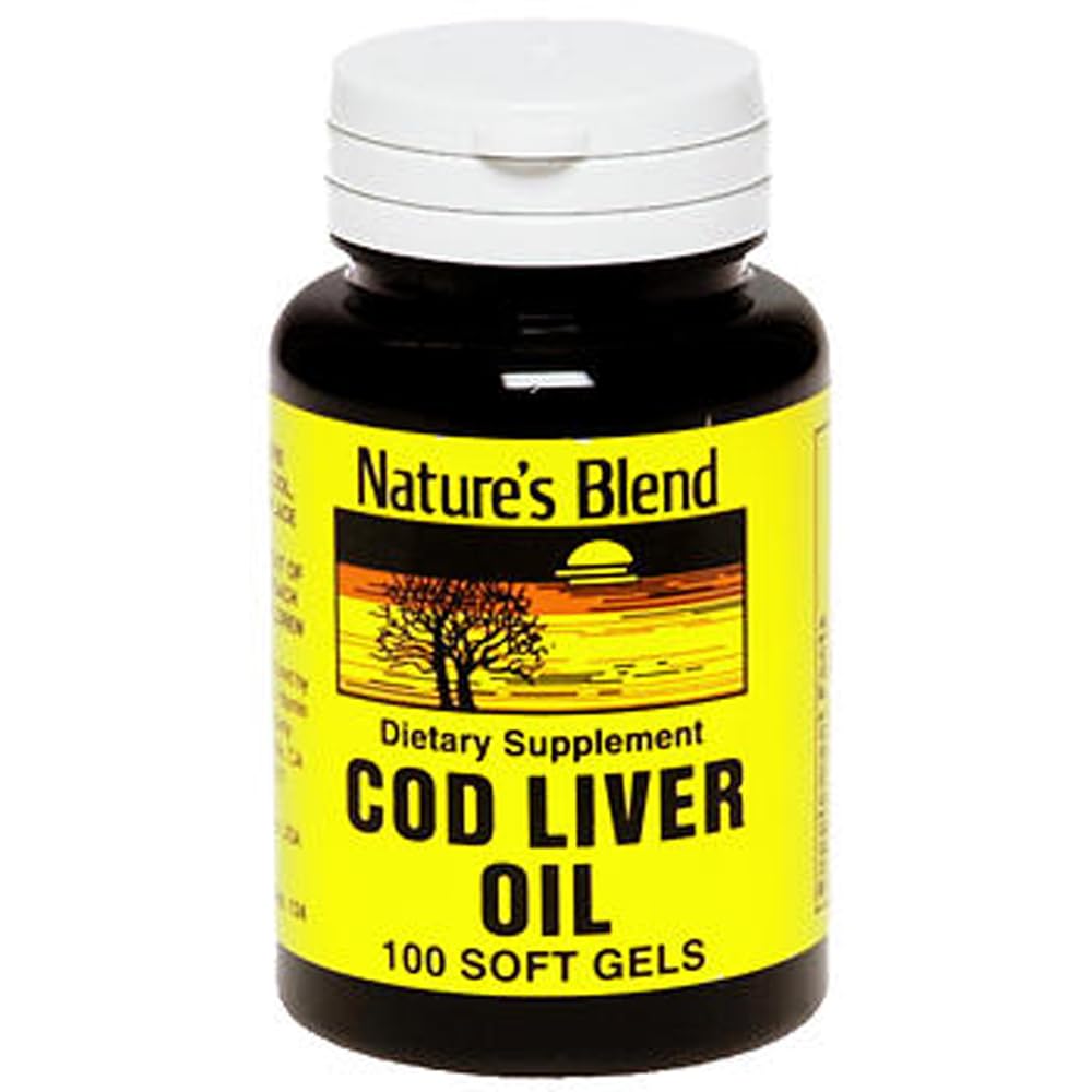 Naturens Blend Cod Lever Oil 100 Softgels