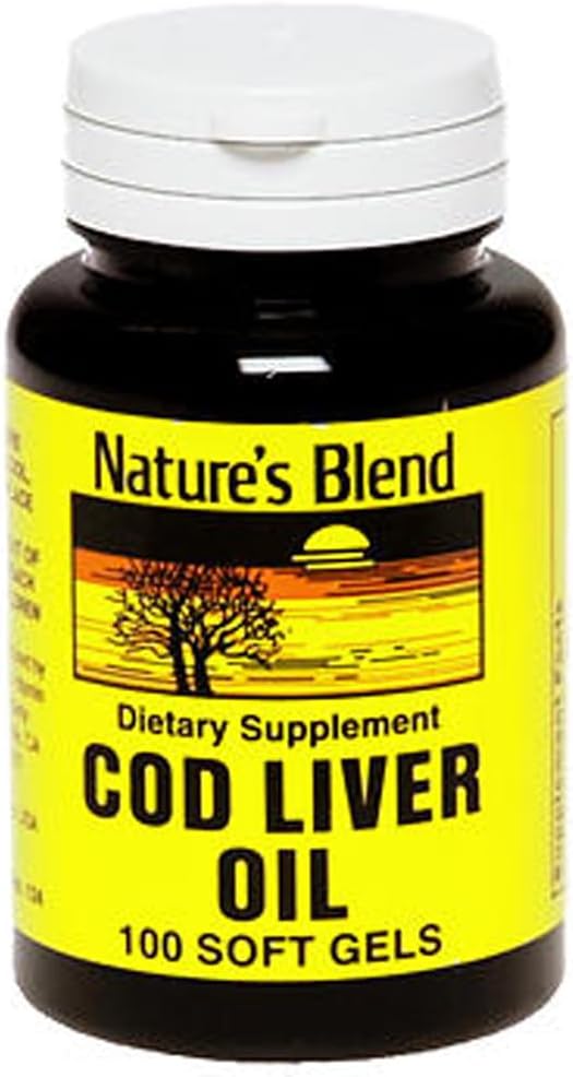 Naturens Blend Cod Lever Oil 100 Softgels