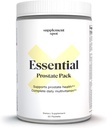 Essential Prostata Health Pack - Daglige multivitamin kosttilskud til mænd w / Saw Palmetto, Vitamin, Min - Daglig Multivitamin til mænd til at støtte Prostata & Samlet sundhed - 30 Pakker