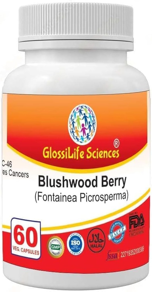 120 Cap Bluthwood Berry 20: 1 Uddrag Kapsler EBC-46