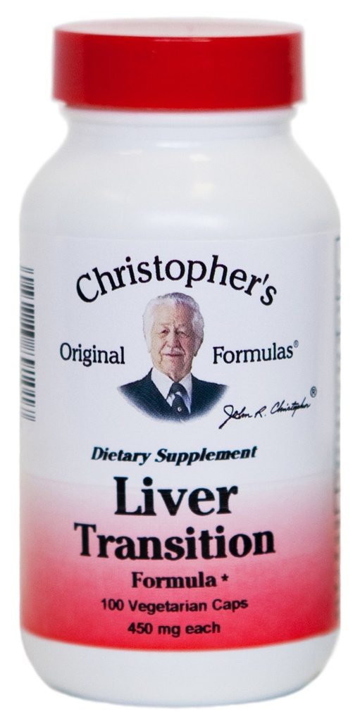 Christopher 's oprindelige formler lever overgangsformel - Gentle Herbal lever rense, 450 mg, 100 vegetariske kapsler