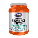 Now Foods Sports Nutrition, Sprunted Brown Rice Protein, 80% Protein, Unflavored Powder, 2- Pound