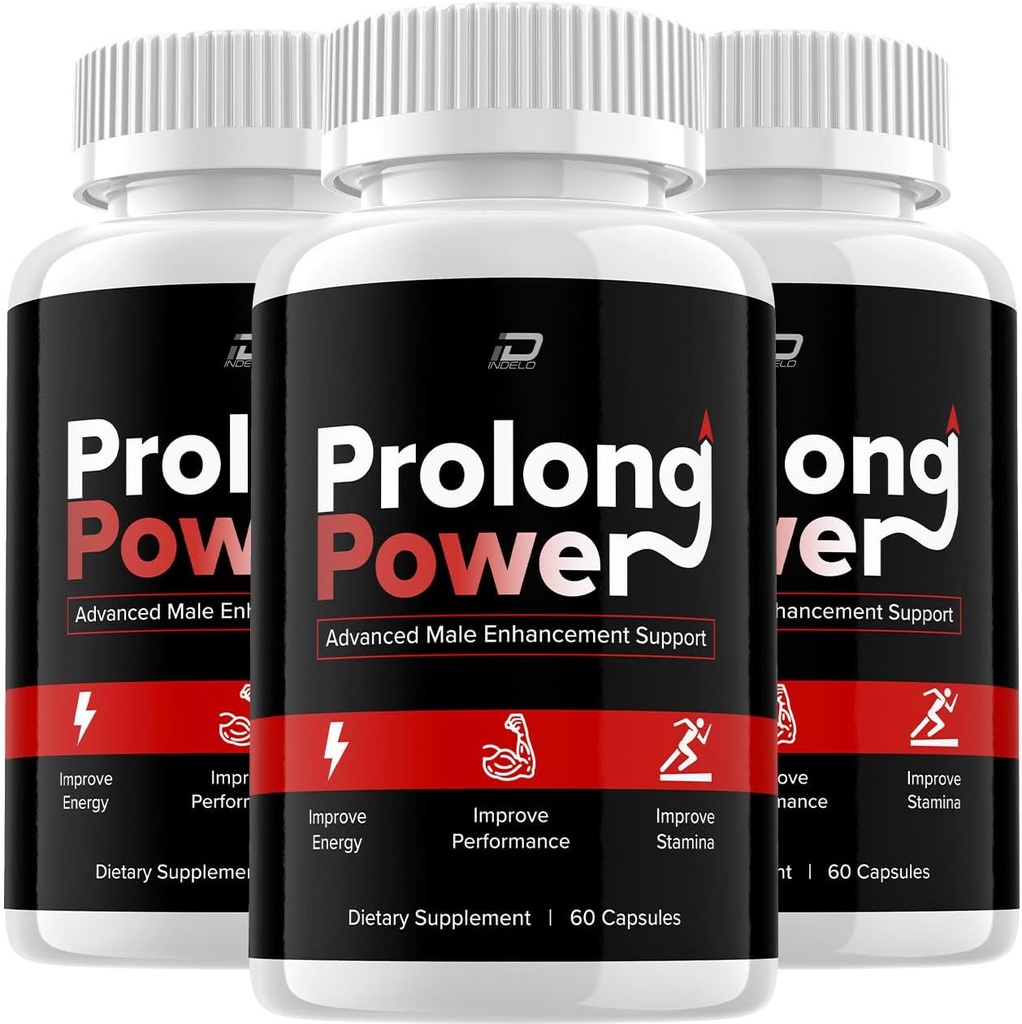 Prolong Power Pills Supplement, Prolong Power Capsules, Prolong Power Advanced Tablets, Prolong Power Pills Anmeldelser, Prolong Power All- Natural Support Formel (3 Pack - 180 Kapsler)
