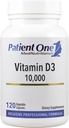 Patient 1 D3 vitamin 10. 000 IE 3. 000 IE 12. 4; supplement til understøtning af immunforsvar, hjerte - og bensundhed * 12. 4; stærkt absorberbare kolækalciferol Form 1. 4; 120 kapsler