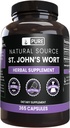 PURE ORIGINALSKE INGREDIENSER St. John 's Wort (365 kapsler) Ingen Magnesium eller Rice Fillers, Altid Pure, Lab Verified