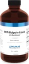 Douglas Laboratories MCT / Butyrate Liquid with SunButyrate ttesmå 124; giver stærkt koncentreret capvamidsyre og butyric acid i en pleasant væske; 15,6 fl. oz.