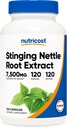 Nutricost Stinging Nettle Root Extract 7500mg Equivalent, 120 Capsules - Vegetarian Friendly, Non-GMO, Gluten Free