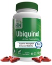 Health Thru Nutrition Ubiquinol 50mg 90 Softgels as Kaneka QH Reduceret CoQ- 10- 124; Stabiliseret - 3. part Testet med 124; Forbedret biotilgængelighed af 124; Kardiovaskulær & Mitochondria Funktionssupport af 124; Non- GMO