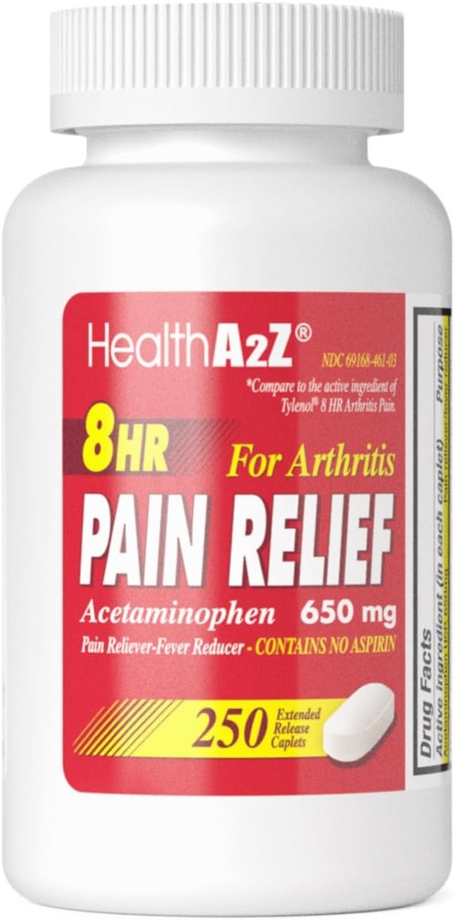 HealthA2Z ® Pain Relief Extension Release 124; Acetaminophen 650mg