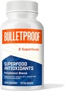 Skudsikker Superfood Antioxidanter Kapsler, 120 Kapsler, supplement til bekæmpelse Free- radikaler og støtte sund aldring, Polyphenol Blend, Packaging May Vary