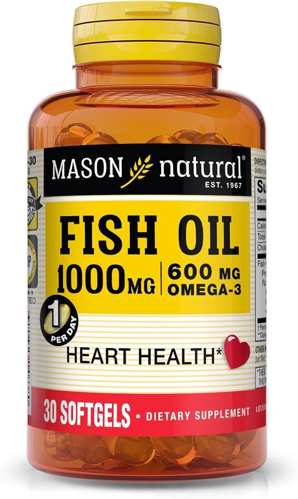 FISK OIL 1000MG SUPER OMEGA-3, 30- Tæl bløddele
