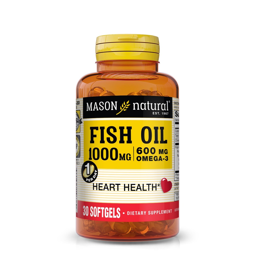 FISK OIL 1000MG SUPER OMEGA-3, 30- Tæl bløddele