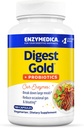Enzymedica Digest Gold + Probiotika, 2- in-1 Formel for Gut Health, fordøjelsesenzymer & 1 Millioner aktive probiotiske kulturer, 180 Greve (FFP)
