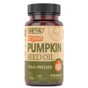 DEVA Nutrition Vegan Pumpkin Seed Oil 500 mg, Cold-Pressed & Unrefined - 90 Capsules, 1-Pack