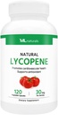 ML Naturals Natural Lycopene 30 mg 120 Vegetabilske kapsler. Antioxidant & immunstøtte, cardiovaskulær sundhed & prostata sundhed, NSF- Certified & cGMP- Compliant, Third- Party Lab Testet