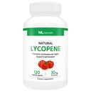 ML Naturals Natural Lycopene 30 mg 120 Vegetabilske kapsler. Antioxidant & immunstøtte, cardiovaskulær sundhed & prostata sundhed, NSF- Certified & cGMP- Compliant, Third- Party Lab Testet