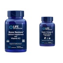 Life Extension Bone Gendan + Vitamin K2 Vitaminer & Mineraler Opretholde Bone Sundhed & Styrke & Super Omega-3 EPA / DHA Fish Oil, Sesame Lignans & Olive Extract