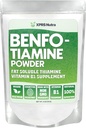 XPRS Nutra Benfotiamin Powder (Thiamin) - Fat Opløselig Happy Heart Thiamin Supplement - Avanceret vitamin B1 Benfotiamin til en kognitiv boost - Vegan Friendly Benfotamin Powder (4 Ounce)